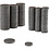 Creativ Company Magneet, d 14+20 mm, dikte 3 mm, 2x250 stuk/ 1 doos