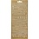 Creativ Company Stickers, alfabet, vel 10x23 cm, goud, 1 vel