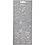 Creativ Company Stickers, sport, vel 10x23 cm, zilver, 1 vel