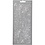 Creativ Company Stickers, bladeren, vel 10x23 cm, zilver, 1 vel