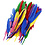 Creativ Company Veren, L: 13 cm, diverse kleuren, 48 stuk/ 1 doos
