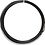 Creativ Company Alu draad, rond, dikte 1 mm, zwart, 16 m/ 1 rol