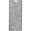 Creativ Company Stickers, sport, vel 10x23 cm, zilver, 1 vel