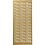 Creativ Company Stickers, menu, vel 10x23 cm, goud, 1 vel