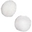 Pom-poms, d 15 mm, wit, 200 stuk/ 1 doos