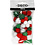 Creativ Company Pompons, d 15+20 mm, groen, rood, wit, 48 div/ 1 doos
