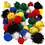 Creativ Company Pompons, d 15+20 mm, diverse kleuren, 48 div/ 1 doos