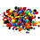 Creativ Company Pompons, d 5-40 mm, diverse kleuren, 42 gr/ 1 doos