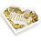 Creativ Company Shaker stickers, D: 4 mm, L: 32 mm, B: 38 mm, wit, 6 stuk/ 1 doos
