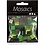 Creativ Company Mini mozaiek, afm 10x10 mm, dikte 2 mm, groen glitter, 25 gr/ 1 doos