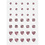 Vivi Gade Strasstenen, rond, vierkant, hart, afm 6+8+10 mm, roze, 35 stuk/ 1 doos