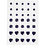Vivi Gade Strasstenen, rond, vierkant, hart, afm 6+8+10 mm, blauw, 35 stuk/ 1 doos