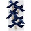Creativ Company Paperclips, afm 40x70 mm, blauw, 5 stuk/ 1 doos