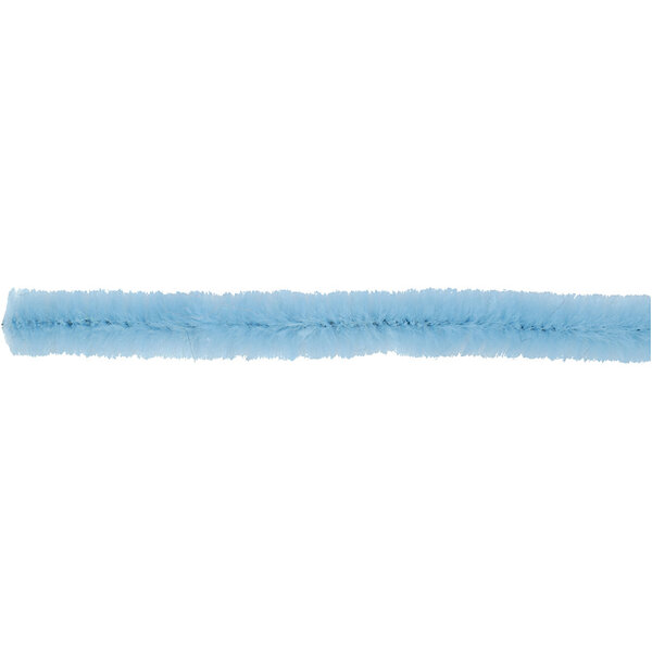 Creativ Company Chenille, L: 30 cm, dikte 6 mm, blauw, 50 stuk/ 1 doos