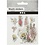 Creativ Company Masking Tape stickers, bloemen, afm 25-60 mm, 30 stuk/ 1 doos