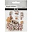 Creativ Company Masking Tape stickers, beren, afm 25-70 mm, 30 stuk/ 1 doos