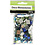 Creativ Company Strasstenen, vierkant, afm 6+9+12 mm, blauw/groen harmonie, 360 stuk/ 1 doos
