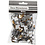 Creativ Company Strasstenen, vierkant, afm 6+9+12 mm, gouden glans, 360 stuk/ 1 doos