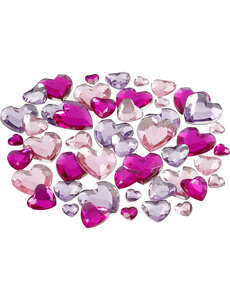 Creativ Company Strasstenen, afm 6+10+14 mm, paars, 252 stuk/ 1 doos