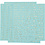 Creativ Company Stickers, vel 10x11,5 cm, turquoise, 4 stuk/ 1 doos