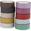 Creativ Company Glitter tape, B: 15 mm, diverse kleuren, 10x6 m/ 1 doos