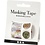 Creativ Company Masking tape, zegels en landschappen, L: 3+5 M, B: 20+25 mm, 2 rol/ 1 doos