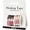 Creativ Company Masking tape, stempel- en bloemmotieven, L: 3+5 M, B: 20+25 mm, 2 rol/ 1 doos