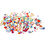 Pailletten, afm 6-20 mm, pastelkleuren, 10 gr/ 1 doos