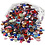 Creativ Company Strasstenen, afm 5-15 mm, 1600 stuk/ 1 doos