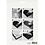 Creativ Company Deco folie en transfervel, vuurtoren, vel 15x15 cm, blauw, zilver, 2x2 vel/ 1 doos