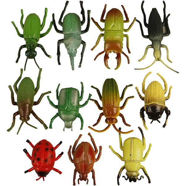 Creativ Company Insecten, afm 5 cm, 60 stuk/ 1 doos
