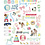 Creativ Company Labels, baby, afm 15-125 mm, 120 gr, 48x2 stuk/ 1 doos