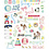 Creativ Company Labels, baby, afm 15-125 mm, 120 gr, 48x2 stuk/ 1 doos