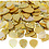 Creativ Company Pailletten, druppel, afm 14x19 mm, goud, 50 gr/ 1 doos