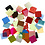 Creativ Company Folie mozaiektegels, afm 10x10 mm, diverse kleuren, 250 gr/ 1 doos