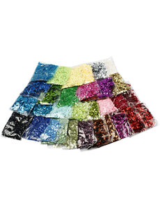 Creativ Company Pailletten, afm 6 mm, 32x25 gr/ 1 doos