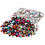 Creativ Company Strasstenen, d 6+10+14 mm, diverse kleuren, 2520 stuk/ 1 doos