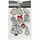Creativ Company 3D stickers, kerstmotieven, H: 32-80 mm, B: 25-65 mm, 8 stuk/ 1 doos