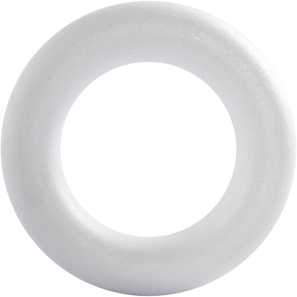 Creativ Company Ring, afm 21,5 cm, dikte 45 mm, wit, 1 stuk