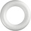 Creativ Company Ringen met platte achterkant, afm 30 cm, dikte 40 mm, wit, 1 stuk