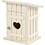 Creativ Company Toilethuis, L: 8 cm, B: 6,5 cm, 1 stuk