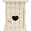 Creativ Company Toilethuis, L: 8 cm, B: 6,5 cm, 1 stuk