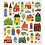 Creativ Company Stickers, stad, vel 15x16,5 cm, 1 vel