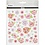 Creativ Company Stickers, lente bloemen, vel 15x16,5 cm, 1 vel