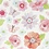 Creativ Company Stickers, lente bloemen, vel 15x16,5 cm, 1 vel