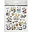 Creativ Company Stickers, panda's, vel 15x16,5 cm, 1 vel