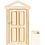 Creativ Company Deur met kroonlijst en brievenbus, H: 5,5+18 cm, B: 3,5+10,5 cm, 1 doos