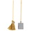 Creativ Company Schep en bezem, L: 11 cm, 1 doos