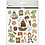 Creativ Company Stickers, piraten, vel 15x16,5 cm, 1 vel