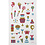 Creativ Company Glitter stickers, vejaardag, vel 10x16 cm, 1 vel